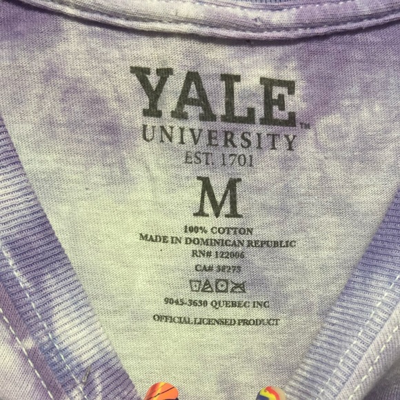 Tie Dye Yale University Tee - Picture 7 of 9